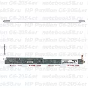 Матрица для ноутбука HP Pavilion G6-2054er (1366x768 HD) TN, 40pin, Глянцевая