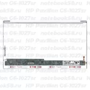 Матрица для ноутбука HP Pavilion G6-1027sr (1366x768 HD) TN, 40pin, Глянцевая