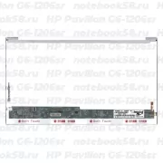 Матрица для ноутбука HP Pavilion G6-1206sr (1366x768 HD) TN, 40pin, Глянцевая