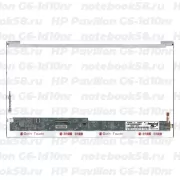 Матрица для ноутбука HP Pavilion G6-1d10nr (1366x768 HD) TN, 40pin, Глянцевая