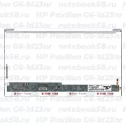 Матрица для ноутбука HP Pavilion G6-1d23nr (1366x768 HD) TN, 40pin, Глянцевая