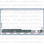 Матрица для ноутбука HP Pavilion G6-2000er (1366x768 HD) TN, 40pin, Глянцевая