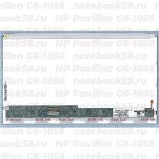 Матрица для ноутбука HP Pavilion G6-1056 (1366x768 HD) TN, 40pin, Глянцевая