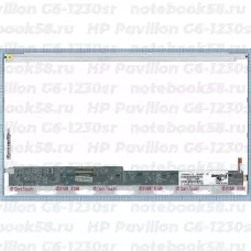 Матрица для ноутбука HP Pavilion G6-1230sr (1366x768 HD) TN, 40pin, Глянцевая
