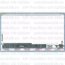 Матрица для ноутбука HP Pavilion G6-1252er (1366x768 HD) TN, 40pin, Глянцевая