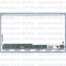 Матрица для ноутбука HP Pavilion DV6-3129nr (1366x768 HD) TN, 40pin, Глянцевая