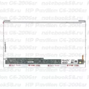 Матрица для ноутбука HP Pavilion G6-2006sr (1366x768 HD) TN, 40pin, Глянцевая