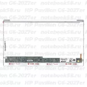 Матрица для ноутбука HP Pavilion G6-2027er (1366x768 HD) TN, 40pin, Глянцевая