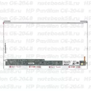 Матрица для ноутбука HP Pavilion G6-2048 (1366x768 HD) TN, 40pin, Глянцевая