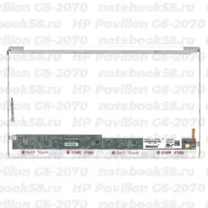 Матрица для ноутбука HP Pavilion G6-2070 (1366x768 HD) TN, 40pin, Глянцевая