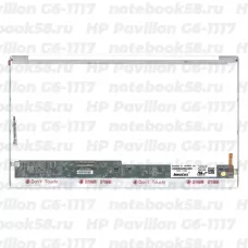 Матрица для ноутбука HP Pavilion G6-1117 (1366x768 HD) TN, 40pin, Глянцевая