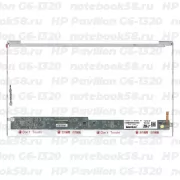 Матрица для ноутбука HP Pavilion G6-1320 (1366x768 HD) TN, 40pin, Глянцевая