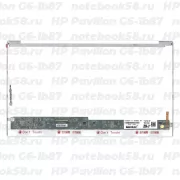 Матрица для ноутбука HP Pavilion G6-1b87 (1366x768 HD) TN, 40pin, Глянцевая