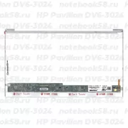 Матрица для ноутбука HP Pavilion DV6-3024 (1366x768 HD) TN, 40pin, Глянцевая