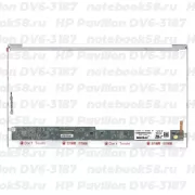 Матрица для ноутбука HP Pavilion DV6-3187 (1366x768 HD) TN, 40pin, Глянцевая