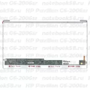Матрица для ноутбука HP Pavilion G6-2006sr (1366x768 HD) TN, 40pin, Глянцевая
