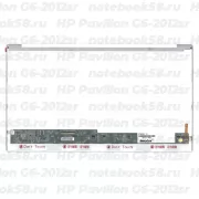 Матрица для ноутбука HP Pavilion G6-2012sr (1366x768 HD) TN, 40pin, Глянцевая