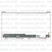 Матрица для ноутбука HP Pavilion G6-2013 (1366x768 HD) TN, 40pin, Глянцевая