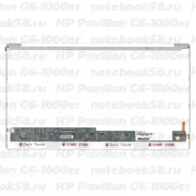 Матрица для ноутбука HP Pavilion G6-1000er (1366x768 HD) TN, 40pin, Глянцевая
