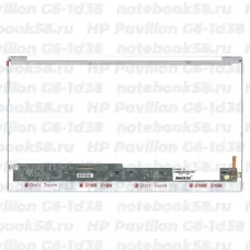 Матрица для ноутбука HP Pavilion G6-1d38 (1366x768 HD) TN, 40pin, Глянцевая