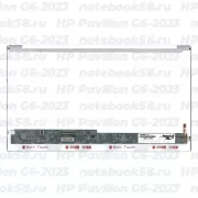 Матрица для ноутбука HP Pavilion G6-2023 (1366x768 HD) TN, 40pin, Глянцевая