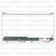 Матрица для ноутбука HP Pavilion G6-2026sr (1366x768 HD) TN, 40pin, Глянцевая