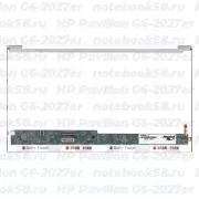 Матрица для ноутбука HP Pavilion G6-2027er (1366x768 HD) TN, 40pin, Глянцевая