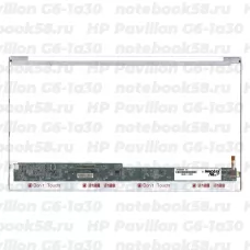 Матрица для ноутбука HP Pavilion G6-1a30 (1366x768 HD) TN, 40pin, Глянцевая