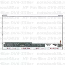 Матрица для ноутбука HP Pavilion DV6-3110er (1366x768 HD) TN, 40pin, Глянцевая