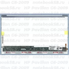 Матрица для ноутбука HP Pavilion G6-2009 (1366x768 HD) TN, 40pin, Глянцевая