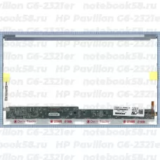 Матрица для ноутбука HP Pavilion G6-2321er (1366x768 HD) TN, 40pin, Глянцевая