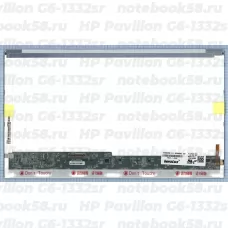 Матрица для ноутбука HP Pavilion G6-1332sr (1366x768 HD) TN, 40pin, Глянцевая