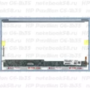 Матрица для ноутбука HP Pavilion G6-1b35 (1366x768 HD) TN, 40pin, Глянцевая