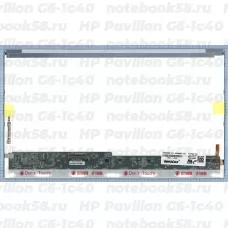 Матрица для ноутбука HP Pavilion G6-1c40 (1366x768 HD) TN, 40pin, Глянцевая