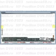 Матрица для ноутбука HP Pavilion DV6-3033 (1366x768 HD) TN, 40pin, Глянцевая