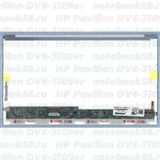 Матрица для ноутбука HP Pavilion DV6-3109er (1366x768 HD) TN, 40pin, Глянцевая