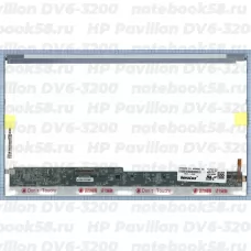 Матрица для ноутбука HP Pavilion DV6-3200 (1366x768 HD) TN, 40pin, Глянцевая