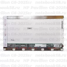 Матрица для ноутбука HP Pavilion G6-2025sr (1366x768 HD) TN, 40pin, Глянцевая