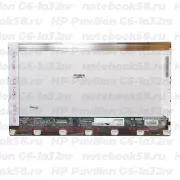 Матрица для ноутбука HP Pavilion G6-1a32nr (1366x768 HD) TN, 40pin, Глянцевая