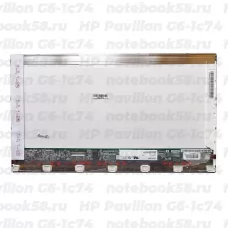 Матрица для ноутбука HP Pavilion G6-1c74 (1366x768 HD) TN, 40pin, Глянцевая