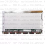 Матрица для ноутбука HP Pavilion G6-2006sr (1366x768 HD) TN, 40pin, Глянцевая