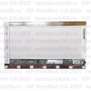 Матрица для ноутбука HP Pavilion G6-2021 (1366x768 HD) TN, 40pin, Глянцевая