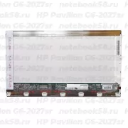 Матрица для ноутбука HP Pavilion G6-2027sr (1366x768 HD) TN, 40pin, Глянцевая