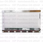 Матрица для ноутбука HP Pavilion G6-2048 (1366x768 HD) TN, 40pin, Глянцевая