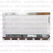 Матрица для ноутбука HP Pavilion G6-1027sr (1366x768 HD) TN, 40pin, Глянцевая