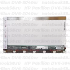 Матрица для ноутбука HP Pavilion DV6-3040er (1366x768 HD) TN, 40pin, Глянцевая