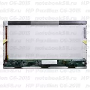 Матрица для ноутбука HP Pavilion G6-2015 (1366x768 HD) TN, 40pin, Глянцевая