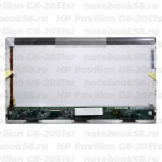 Матрица для ноутбука HP Pavilion G6-2051sr (1366x768 HD) TN, 40pin, Глянцевая