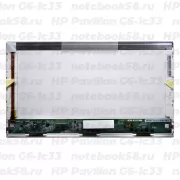 Матрица для ноутбука HP Pavilion G6-1c33 (1366x768 HD) TN, 40pin, Глянцевая