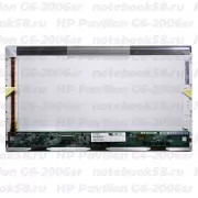 Матрица для ноутбука HP Pavilion G6-2006sr (1366x768 HD) TN, 40pin, Глянцевая